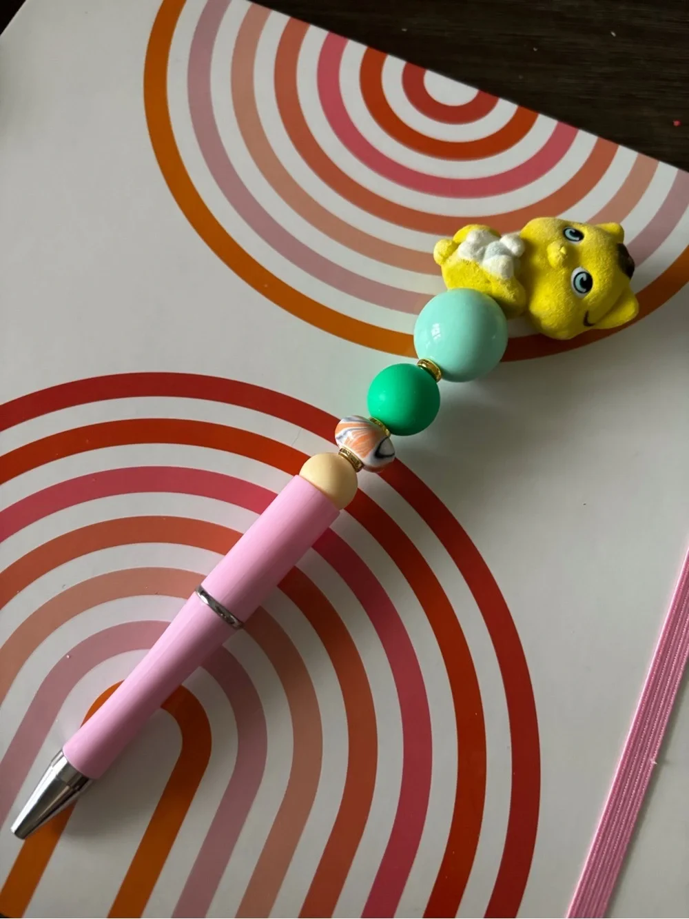 Kitty in my Pocket: Tabby Cat handmade pen